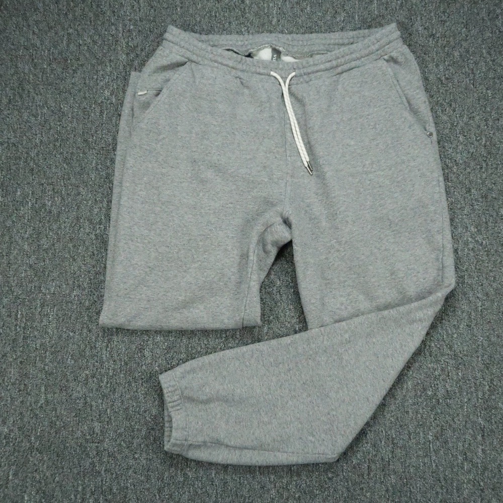 Vuori Pants Mens XL Gray Seaside Jogger Athletic Tapered Cuffed Sweatpants